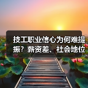 技工职业信心为何难提振？薪资差、社会地位低成主因