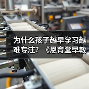 为什么孩子越早学习越难专注?《恩育堂早教教你科学解决(图3) 为什么孩子越早学习越难专注?《恩育堂早教教你科学解决(图3)