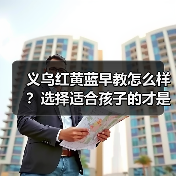 义乌红黄蓝早教怎么样?选择适合孩子的才是最好的(图3) 义乌红黄蓝早教怎么样?选择适合孩子的才是最好的(图3)