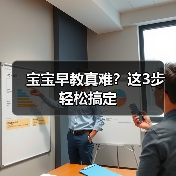 宝宝早教真难?这3步轻松搞定(图2) 宝宝早教真难?这3步轻松搞定(图2)