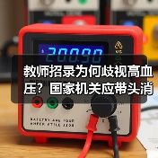 教师招录为何歧视高血压？国家机关应带头消除就业歧视（图2）