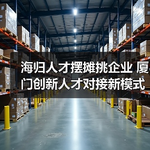 海归人才摆摊挑企业 厦门创新人才对接新模式（图4）