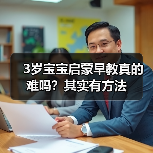 3岁宝宝启蒙早教真的难吗？其实有方法（图2）