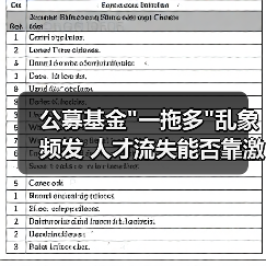 公募基金