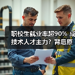 职校生就业率超90% 成技术人才主力？背后原因令人意外（图4）