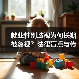 就业性别歧视为何长期被忽视？法律盲点与传统观念的双重枷锁（图1）