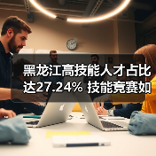 黑龙江高技能人才占比达27.24% 技能竞赛如何推动发展?(图4) 黑龙江高技能人才占比达27.24% 技能竞赛如何推动发展?(图4)