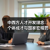 中西方人才开发理念:个体成才与国家宏观管理的对比(图1) 中西方人才开发理念:个体成才与国家宏观管理的对比(图1)