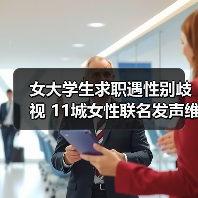 女大学生求职遇性别歧视 11城女性联名发声维权（图4）