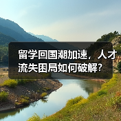 留学回国潮加速,人才流失困局如何破解?(图1) 留学回国潮加速,人才流失困局如何破解?(图1)