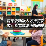 两部委动漫人才扶持新政:众筹募资推动创意落地(图2) 两部委动漫人才扶持新政:众筹募资推动创意落地(图2)