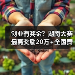 创业有奖金?湖南大赛最高奖励20万+全国舞台(图4) 创业有奖金?湖南大赛最高奖励20万+全国舞台(图4)