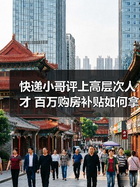 快递小哥评上高层次人才 百万购房补贴如何拿?(图4) 快递小哥评上高层次人才 百万购房补贴如何拿?(图4)