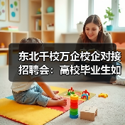 东北千校万企校企对接招聘会：高校毕业生如何高效就业？（图2）