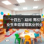 “十四五”期间 高校毕业生来烟留烟就业创业达31.5万（图1）