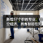 新增57个职教专业，低空经济、具身智能在列（图1）