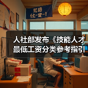 人社部发布《技能人才最低工资分类参考指引》(图2) 人社部发布《技能人才最低工资分类参考指引》(图2)