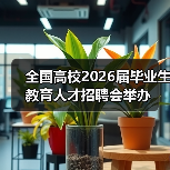 全国高校2026届毕业生教育人才招聘会举办（图1）