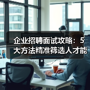 企业招聘面试攻略：5大方法精准筛选人才能力与稳定性（图2）