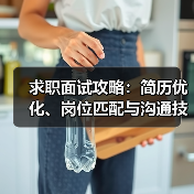 求职面试攻略:简历优化、岗位匹配与沟通技巧(2026版)(图3) 求职面试攻略:简历优化、岗位匹配与沟通技巧(2026版)(图3)