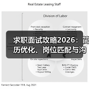 求职面试攻略2026:简历优化、岗位匹配与沟通技巧(图2) 求职面试攻略2026:简历优化、岗位匹配与沟通技巧(图2)