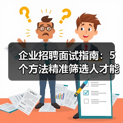 企业招聘面试指南:5个方法精准筛选人才能力与稳定性(图4) 企业招聘面试指南:5个方法精准筛选人才能力与稳定性(图4)