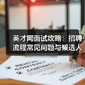 英才网面试攻略：招聘流程常见问题与候选人评估建议（图3）