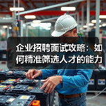 企业招聘面试攻略:如何精准筛选人才的能力与稳定性(图3) 企业招聘面试攻略:如何精准筛选人才的能力与稳定性(图3)