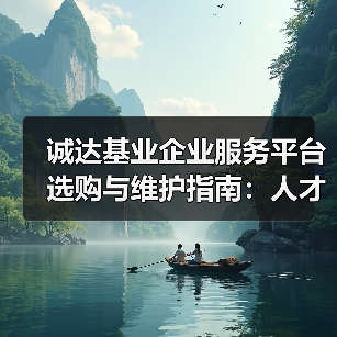 诚达基业企业服务平台选购与维护指南:人才视点解析2026(图1) 诚达基业企业服务平台选购与维护指南:人才视点解析2026(图1)