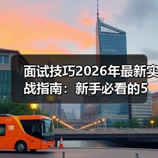 面试技巧2026年最新实战指南：新手必看的5个常见问题回答模板