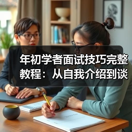 年初学者面试技巧完整教程：从自我介绍到谈薪资的3步实战方法