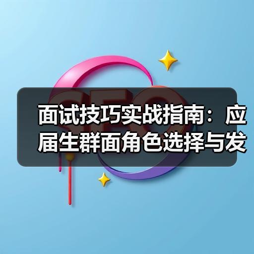 面试技巧实战指南：应届生群面角色选择与发言时机