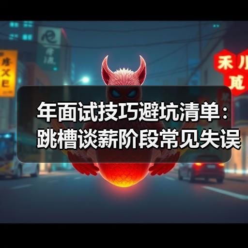 年面试技巧避坑清单：跳槽谈薪阶段常见失误分析