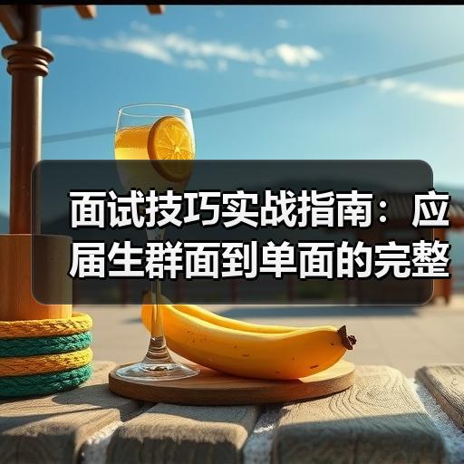 面试技巧实战指南：应届生群面到单面的完整应对思路