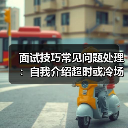 面试技巧常见问题处理：自我介绍超时或冷场怎么救场
