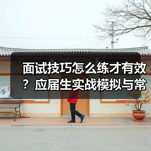 面试技巧怎么练才有效？应届生实战模拟与常见问题拆解