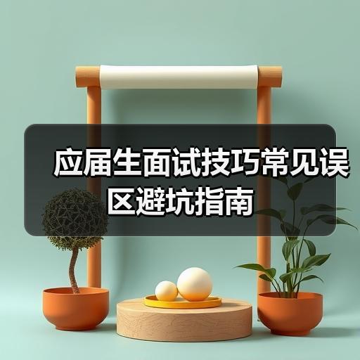 应届生面试技巧常见误区避坑指南